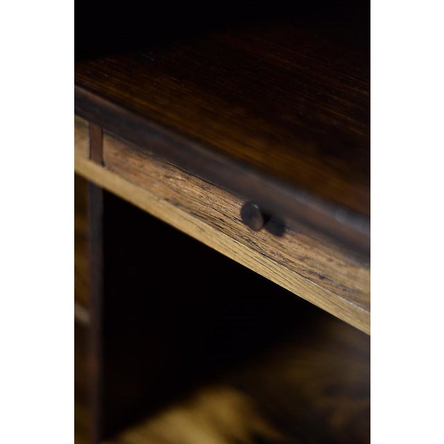 Danish Modern Rosewood Bookcase with Bar by Erik Brouer for Brouer Møbelfabrik, 1960s For Sale - Image 4 of 18