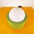 Green vintage lamp Height: 17 Diameter: 19.5 This piece is attributed to the mentioned designer/maker. It has no...