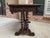 Brown Antique French Console Sofa Table Carved Oak Barley Twist Desk Renaissance C1890 For Sale - Image 8 of 13