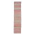 Mid 20th Century Colorful Vintage Turkish Flat-Weave Runner With Dynamic Stripe Design For Sale