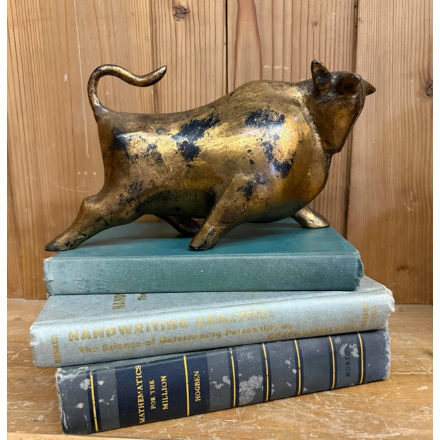 Mid Century Brutalist Bull Sculpture - For Sale - Image 12 of 12