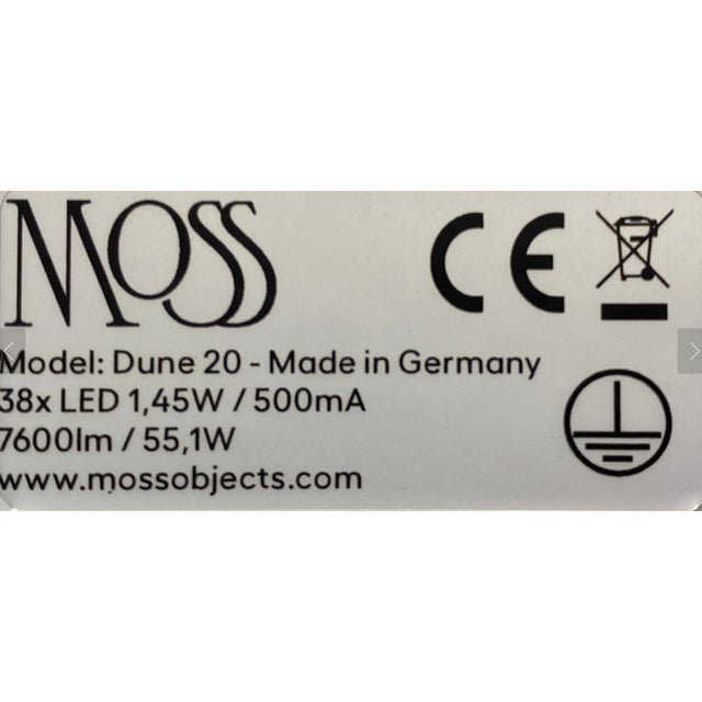 Copper Dune 20 Cluster Chandelier with Shades in Copper Metallic Tone by Daniel Becker for Moss Objects For Sale - Image 8 of 9