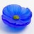 Glass Daum France Cobalt Blue Pate de Verre Cactus Flower Paperweight Sculpture, 1970s For Sale - Image 7 of 8