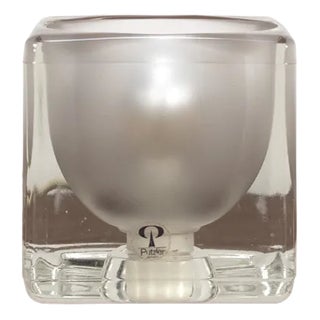 Glass Table Lamp from Putzler For Sale