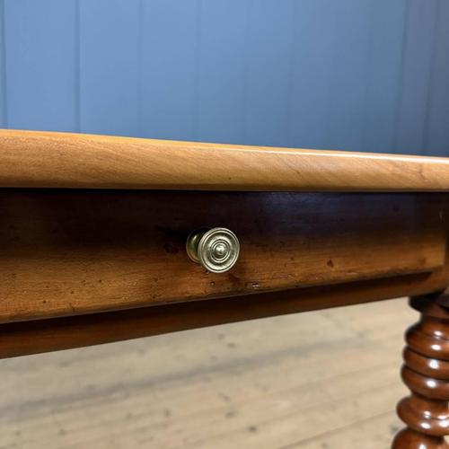 French Dining Table in Cherry Wood For Sale - Image 16 of 18