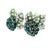 1970s Pair of Frantz Hingelberg Danish 14k Gold Sapphire and Diamond Floral Earrings For Sale - Image 10 of 16