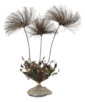 Vintage Brutalist Sculpture in Metal, 1960