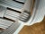 White Ceramic Basketweave Woven Tray For Sale - Image 11 of 11