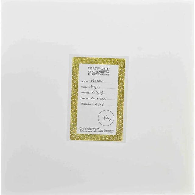 Landscape is a lithograph attributed to Nicholas Verrall in the Late 20th Century. Hand-signed. Numbered, Edition, 4/99....