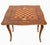 French Games Table Marquetry Inlay Chess Board For Sale - Image 9 of 18