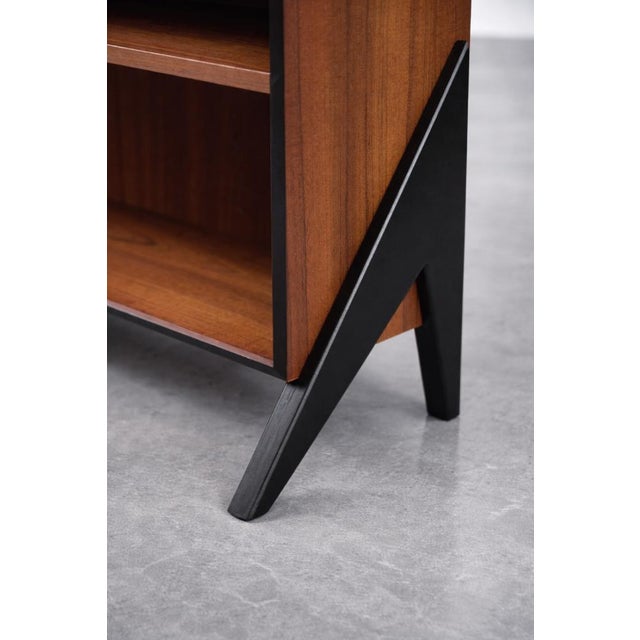 Wood Mid-Century Scandinavian Modern Teak Bookcase, 1960s For Sale - Image 7 of 18