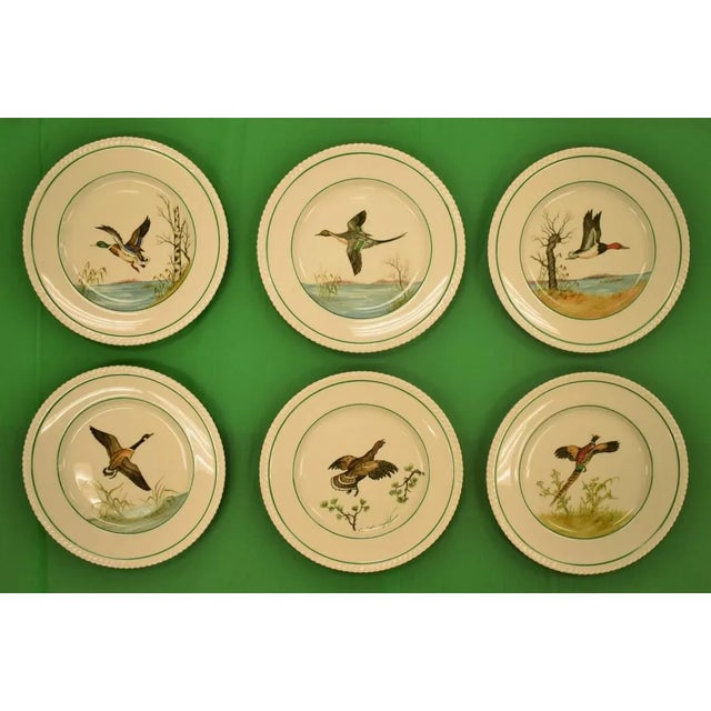 Cyril Gorainoff Gamebird Plates - Set of 6 For Sale - Image 12 of 12