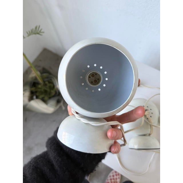 Eyeball Lamps, 1980s, Set of 2 For Sale - Image 12 of 15