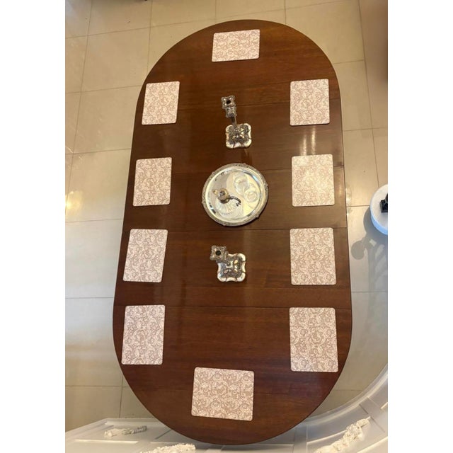 Antique Victorian Mahogany Extending Dining Table with Carved Claw and Ball Legs, 1880 For Sale - Image 4 of 14