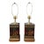 Tea Caddy Lamps a Pair Chinoisierie Vintage For Sale