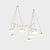 Mid-Century Modern Monumental Daniel Becker 'Emily 7' Chandelier in Brass With Oak for Moss Objects For Sale - Image 3 of 12
