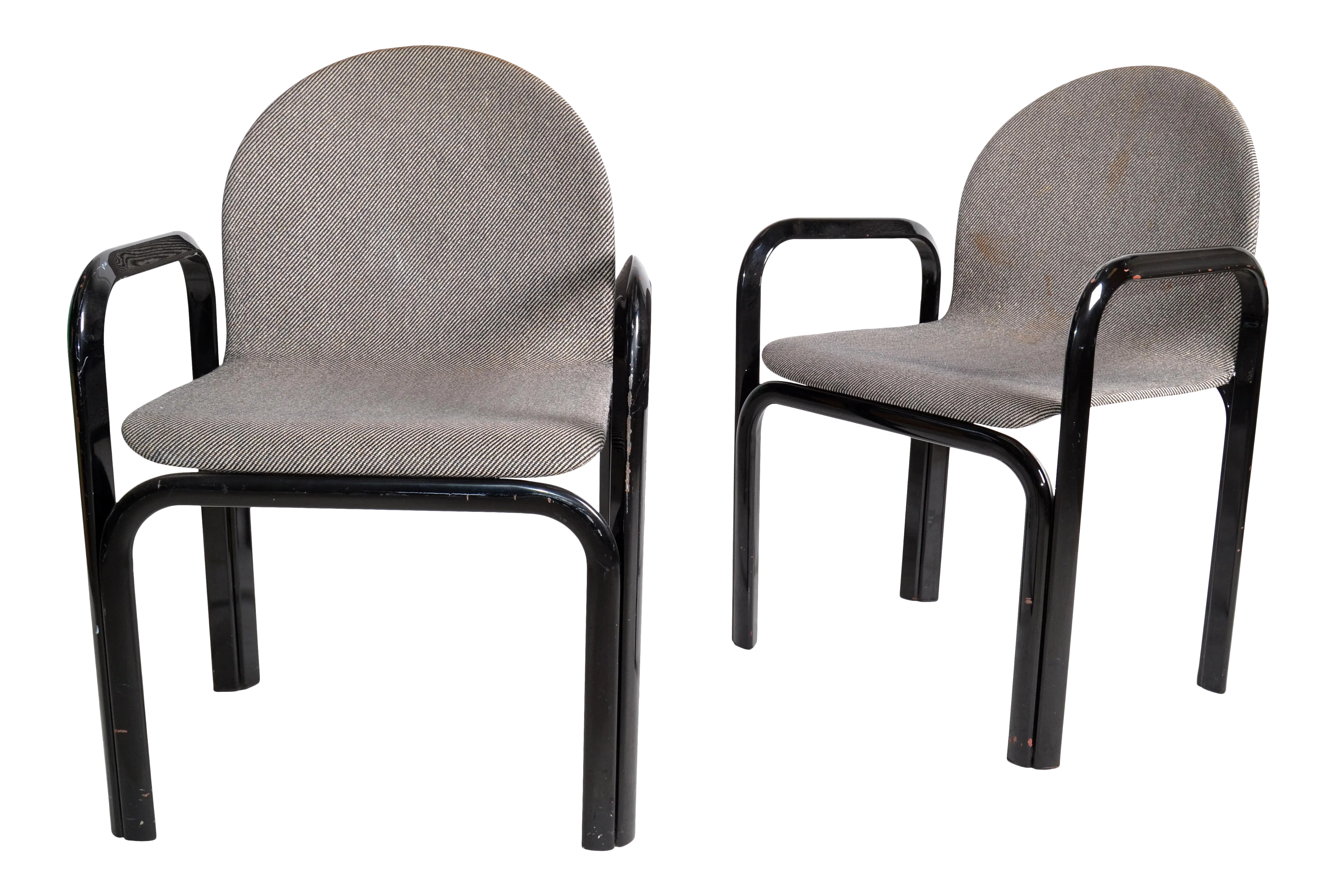 Gae Aulenti for Knoll International Armchairs Mid-Century