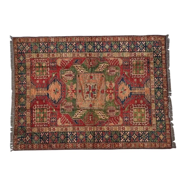 1990s Vintage Kazak Rug For Sale
