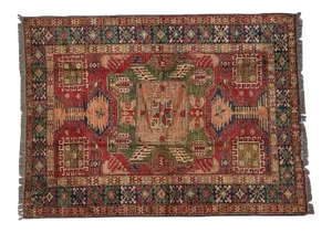 1990s Vintage Kazak Rug