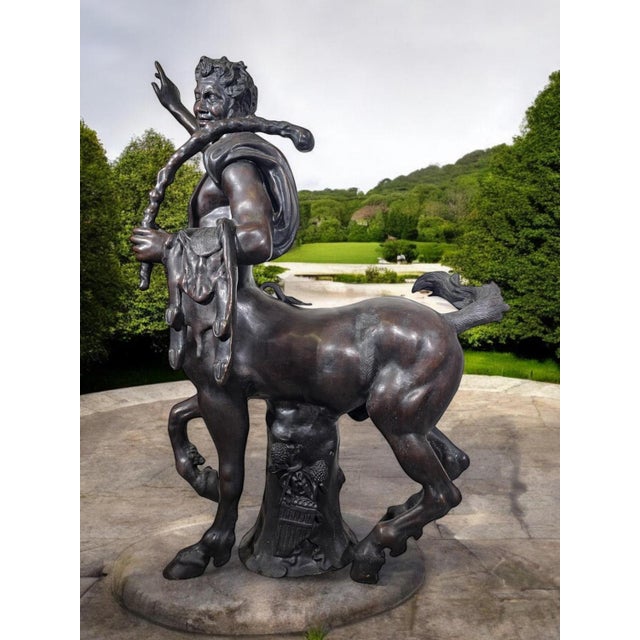 Monumental Young Centaur in Bronze, 1900 For Sale - Image 10 of 18