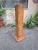Art Deco Display Column in Walnut Burl, 1940s For Sale - Image 4 of 9