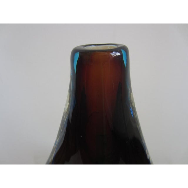 Flavio Poli Large Murano Sommerso Vase by Flavio Poli, 1960s For Sale - Image 4 of 9