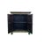 Tibetan Style Green Floral Mandala Graphic End Table Nightstand For Sale In San Francisco - Image 6 of 10