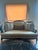 French Provincial Elegant Drexel Heritage French Provincial Silk Settee For Sale - Image 3 of 5