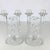 Vintage Crystal Glass Double Candlestick Holders Pair Ivy Vines Romantic Decor For Sale - Image 9 of 11