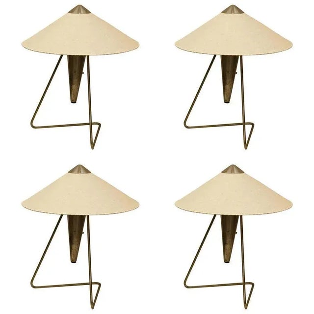 Czech Modernist Desk Lamp by Helena Frantova for Okolo, 1950s For Sale - Image 10 of 11