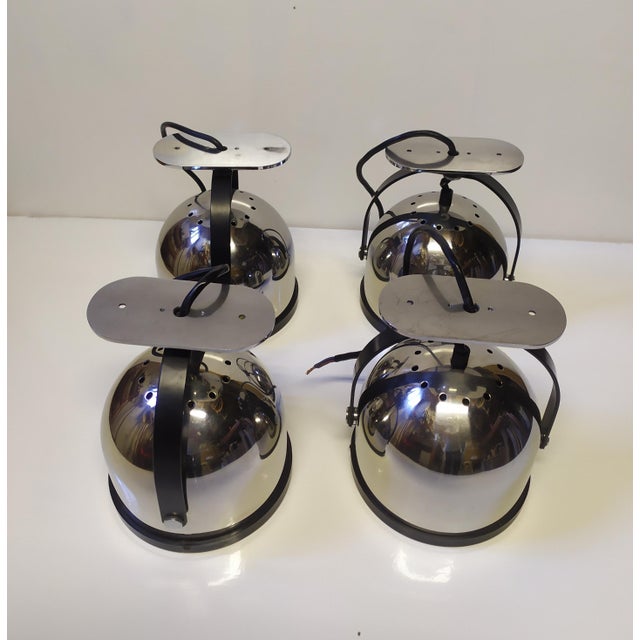 Stilnovo spotlights or Wall lights, producer in Italy by Stilnovo. Stilnovo Mark incussed. Working. This piece has an...