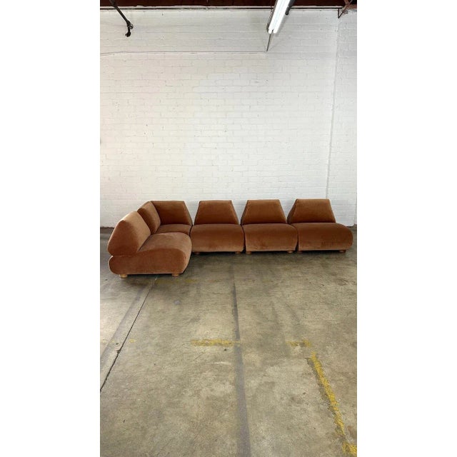 Custom Made Modular Low Profile Sectional For Sale - Image 13 of 13