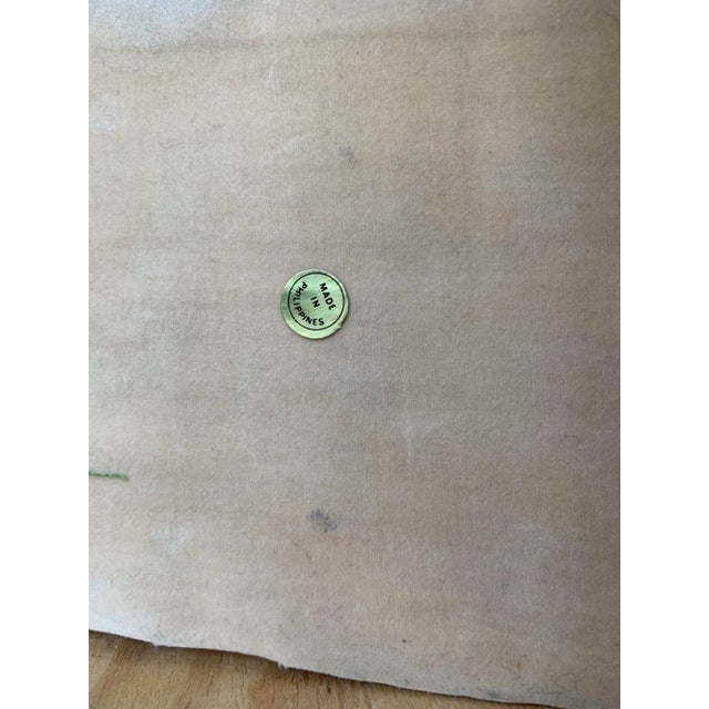 Vintage Large Scale Maitland-Smith Attributed Tessellated Stone and Coral Fish Sculpture For Sale - Image 10 of 12