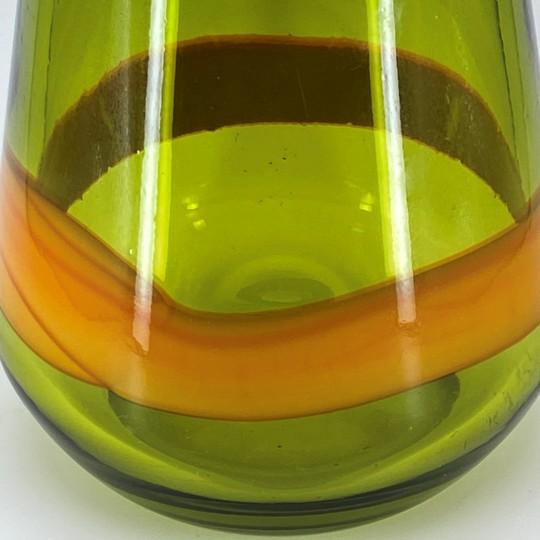 Arte Murano Icet Tall 12¾” Statement Vase (Vintage 1960s, Venezuela) Mid-Century Modern Art Glass For Sale - Image 10 of 18
