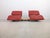 Free Motion 2-Seater Sofa in Oak and Red Leather from Koinor For Sale - Image 4 of 18