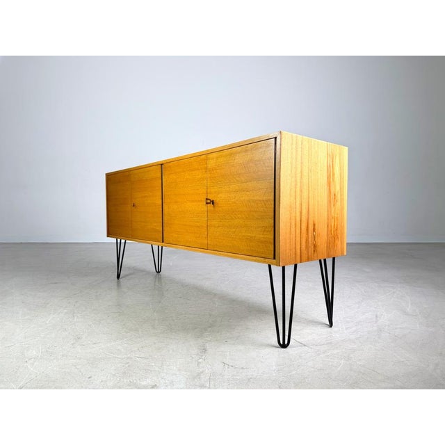 Wood Mid-Century Modern Walnut Sideboard, 1960s For Sale - Image 7 of 13