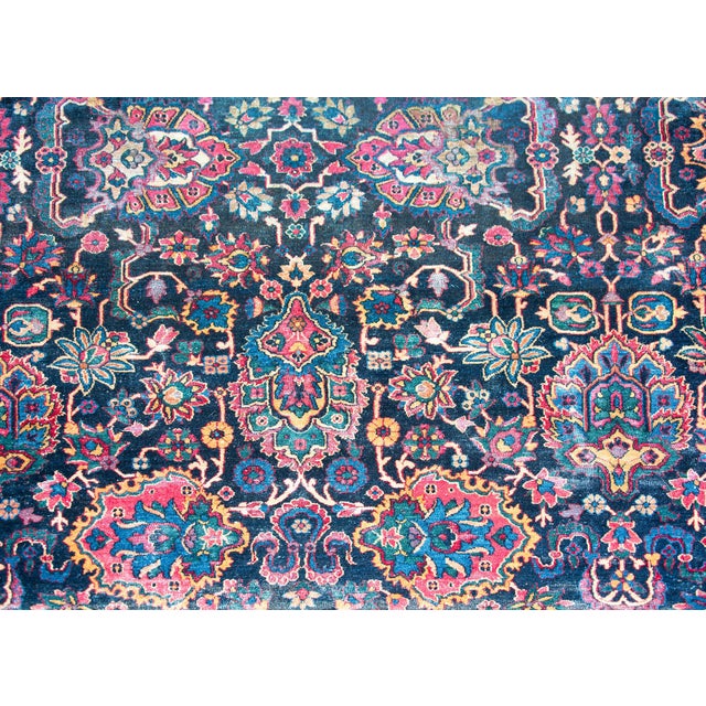 Early 20th Century Persian Kirman Rug For Sale - Image 14 of 16
