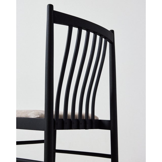 Mid-Century Modern Wooden Dining Chairs from Tatra Nabytok, 1960s, Set of 4 For Sale - Image 3 of 7