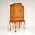 1930s Vintage Cocktail Cabinet in Burr Walnut, 1930s For Sale - Image 5 of 11