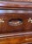 Vintage Chinese Rosewood Mother-of-Pearl Inlaid China Cabinet – 2 Pieces For Sale - Image 12 of 18