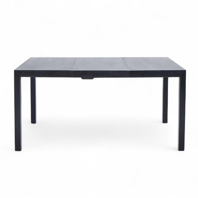 Edward Wormley for Dunbar Mid Century Expanding Mahogany Dining Table With 2 Leaves For Sale - Image 10 of 14