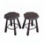 Vintage Brutalist Stools, 1970s, Set of 2 For Sale - Image 10 of 10