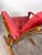 Red 1970s Pair Red Leather/ Rosewood Framed “Siesta Arm Chairs” by Norwegian Designer Ingmar Relling for Westnofa For Sale - Image 8 of 12