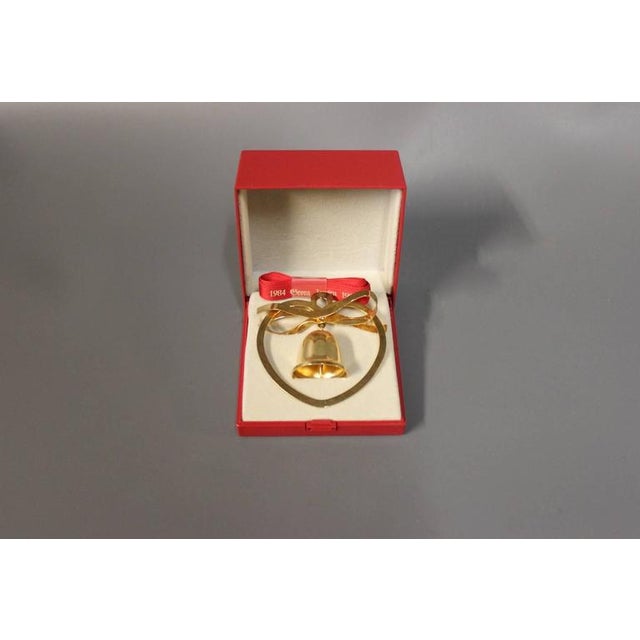 Christmas Bell Ornament by Eigel Jensen for Georg Jensen, 1987 For Sale - Image 4 of 4