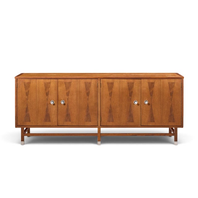 Stanley Harlequin Mid Century Walnut Credenza This credenza measures: 72 wide x 18 deep x 29.25 inches high Fair Vintage...