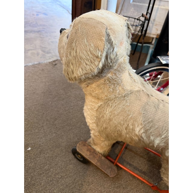 1930s Large Dog Riding Toy, Tri-Ang Toys by Lines Bros. Circa 1940's For Sale - Image 5 of 9