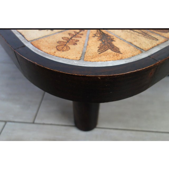 Herbier Coffee Table by Roger Capron for Vallauris, 1970s For Sale - Image 12 of 15