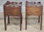 Late 20th Century Pair of Kittinger Williamsburg Mahogany Chippendale End Tables Night Stands Cw 57 For Sale - Image 10 of 15