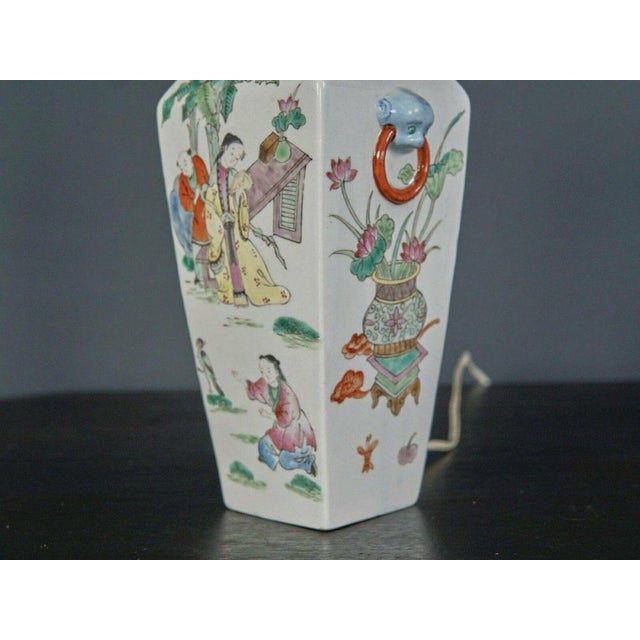 Asian Table Lamps, Set of 2 For Sale - Image 12 of 14