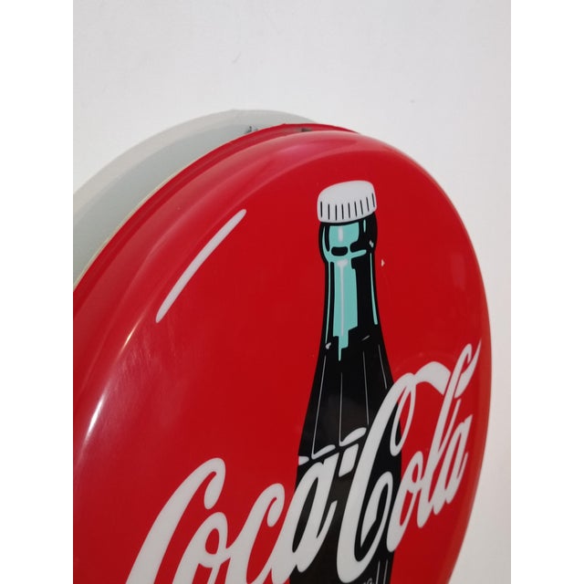 Illuminated Coca-Cola Sign, 1997 For Sale - Image 4 of 10